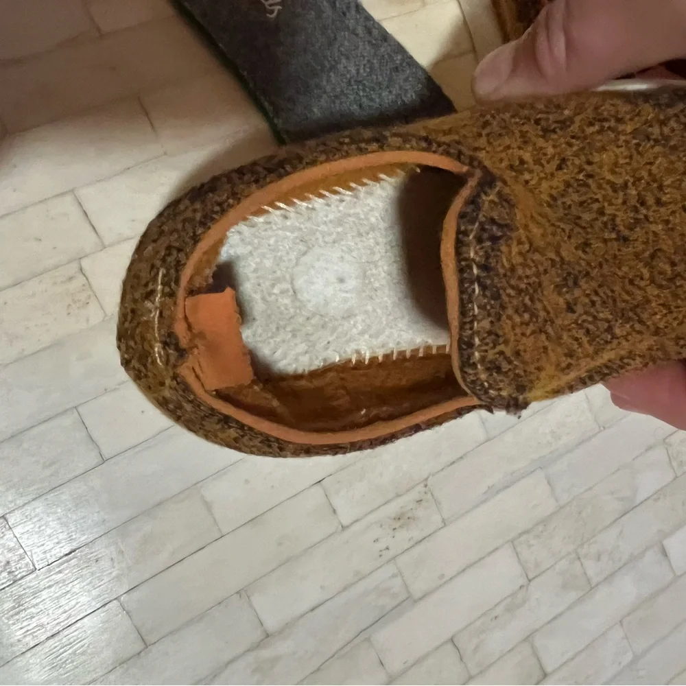 allbirds Kids Slip-On Shoes in Brown and Black